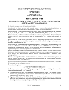 Resolución C-07-03 - Comisión Interamericana del Atún Tropical