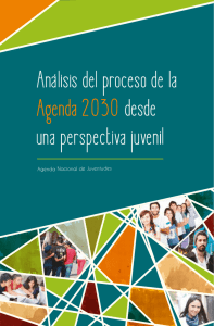 Análisis del proceso de la Agenda 2030 desde una perspectiva juvenil