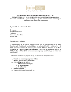 Ponencia S. debate PL. 07-10, 114-10 Embriaguez