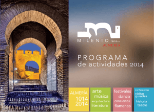 Programa de Actividades Milenio 2014