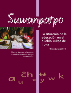 La situación de la educación en el pueblo Yukpa de