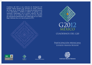 Participación Mexicana en el G20