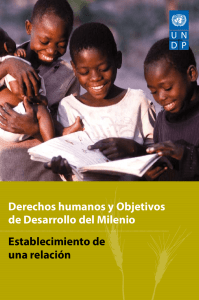 Derechos humanos y Objetivos de Desarrollo del Milenio