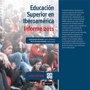 Educación Superior en Iberoamérica - Informe 2011