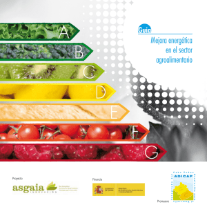 Guía "Mejora energética en el sector agroalimentario"