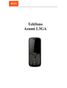 Teléfono Azumi L3GA
