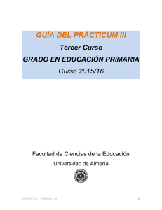 grado de maestro/a - Universidad de Almería