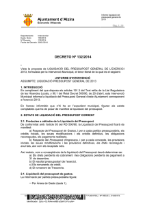 Decret d`aprovació - Ajuntament d`Alzira