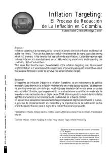 Inflation Targeting - Publicaciones