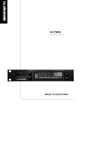 D•TWO - TC Electronic