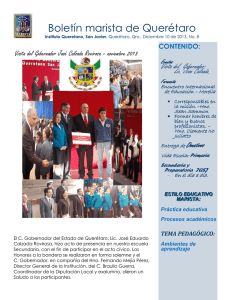 Boletín marista de Querétaro