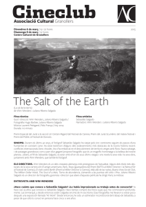 The Salt of the Earth - Associació Cultural de Granollers
