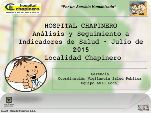 Diapositiva 1 - Hospital Chapinero