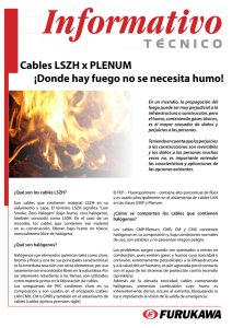 Informe Técnico | LSZH x Plenum