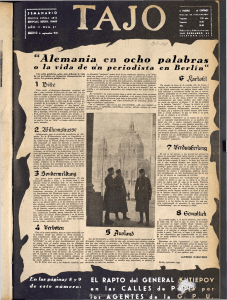 Tajo 1941 - Memoria de Madrid