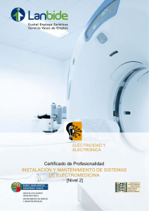 Instalación y mantenimiento de sistemas de electromedicina