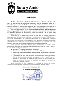 anuncio - Ayuntamiento de Soto y Amío
