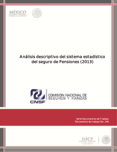 Analisis Pensiones 2013 - Comisión Nacional de Seguros y Fianzas
