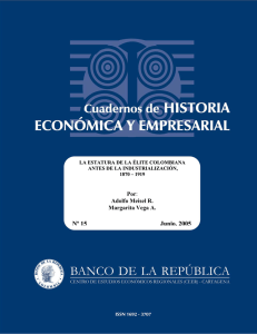 Nº 15 Junio, 2005 - Banco de la República