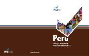 Perú: Código de Buenas Prácticas Estadísticas