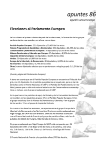 Elecciones al Parlamento Europeo