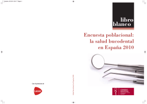 Libro Blanco Salud Bucodental en España 2010