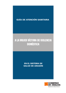 Guía de atención sanitaria a la mujer víctima de violencia doméstica
