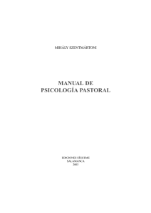 Manual de psicología pastoral