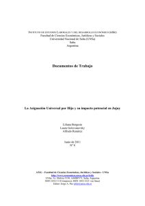 Documentos de Trabajo - Facultad de Ciencias Económicas