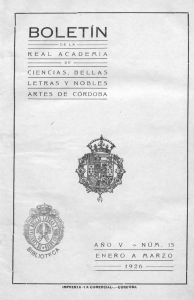 N ^ ,i - Real Academia de Córdoba
