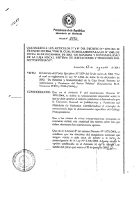Decreto Nº 2982 del 12/08/2004