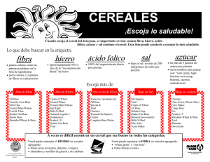 cereales - Share the Care Dental