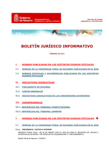 Boletín Oficial de Navarra - Gobierno