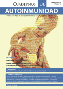 Año 6, Volumen 1 - Asociación Andaluza de Enfermedades