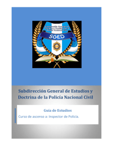 internet - Subdirección General de Estudios y Doctrina de la Policía