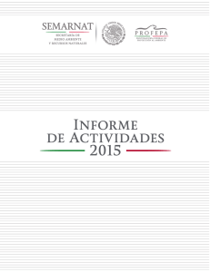Informe de Actividades 2015