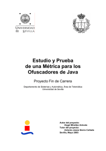 Estudio y Prueba de una Métrica para los Ofuscadores Java