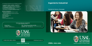 Ingeniería Industrial - Universidad del Salvador