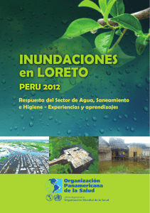 Inundaciones en Loreto. Perú 2012