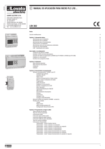e manual de aplicación para micro plc lrd... lrx d02