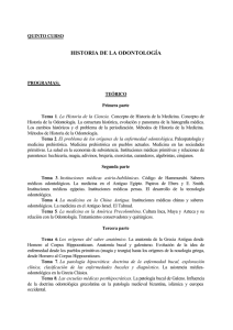 Historia de la odontología ( pdf , 12.47 KB )