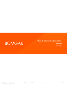 Configuración del dispositivo Bomgar | Base 4.2.x