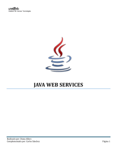 java web services - Diplomado de Programación Web