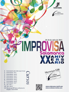 Diapositiva 1 - Improvisa - Salamanca