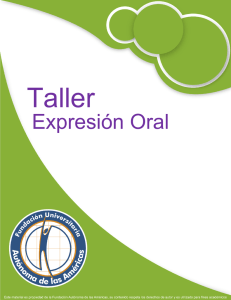 Expresión Oral