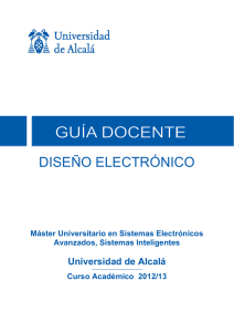 diseño electrónico - Universidad de Alcalá