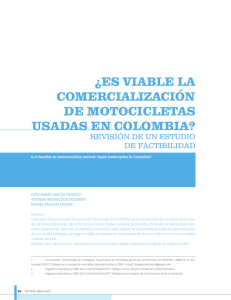 ¿es viable la comercialización de motocicletas usadas en colombia?