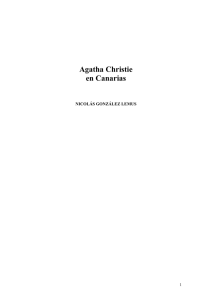 Agatha Christie en las Islas Canarias