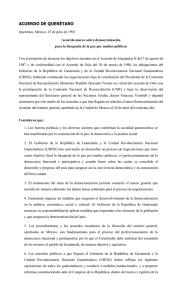 Acuerdo de Querétaro - Guatemala en las Naciones Unidas