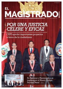 El Magistrado - Poder Judicial